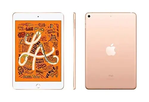 Apple iPad mini 5th Generation, Wi-Fi, 256GB - Gold (Renewed) - 6