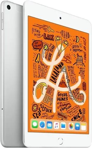 Apple iPad mini 5th Generation (Wi-Fi + Cellular, 64GB) - Silver (Renewed) - Apple (1)