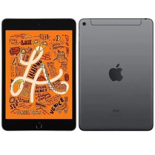 Apple iPad Mini (Wi-Fi + Cellular, 256GB) - Space Gray (Renewed) - 3