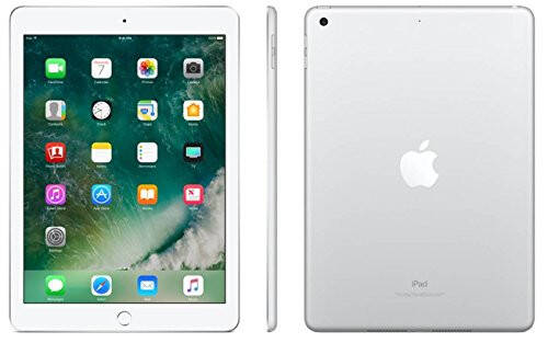 Apple iPad с Wi-Fi, 32 ГБ, Серебристый (модель 2017 года) (Восстановленный) - 2