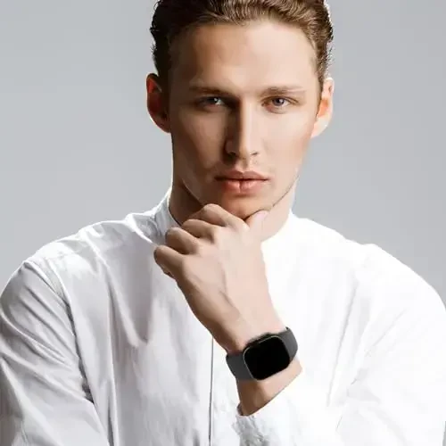 Apple Watch 38mm 40mm 41mm 42mm 44mm 45mm 49mm bilan mos keluvchi sport tasmalar, yumshoq silikon almashtiriladigan suv o'tkazmaydigan bilaguzuk iWatch Series Ultra 10/9/8/7/6/5/4/3/2/1 SE ayollar erkaklar uchun, Antratsit - 6