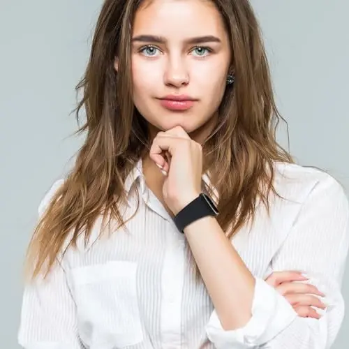 Sport Bands Compatible with Apple Watch 38mm 40mm 41mm 42mm 44mm 45mm 49mm, Soft Silicone Replacement Waterproof Strap Wristband for iWatch Series Ultra 10/9/8/7/6/5/4/3/2/1 SE Women Men, Midnight - 4