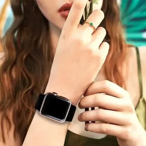 Apple Watch Band 38mm 40mm 41mm 42mm 44mm 45mm 46mm 49mm bilan mos keladigan Holiday Strap, sozlanishi mumkin almashtiriladigan yumshoq silikon multfilm sport bilakuzuklar iWatch Ultra Series 10 9 8 7 6 5 4 3 2 1 SE uchun - 2