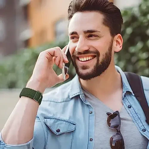 Apple Watch Band 38mm 40mm 41mm 42mm 44mm 45mm 46mm 49mm uchun ayollar va erkaklar uchun mos keluvchi o'ralgan elastik yakkalik halqasi, iWatch Series 10 9 8 7 6 SE 5 4 3 2 Ultra Ultra 2 uchun neylon elastik bilaguzuklar - 6