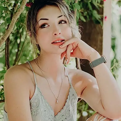 Apple Watch Band 38mm 40mm 41mm 42mm 44mm 45mm 46mm 49mm uchun o'ralgan cho'ziluvchan yakkalik halqa Ayollar Erkaklar uchun mos, iWatch Series 10 9 8 7 6 5 4 3 11 Ultra/SE 3 2 1 uchun neylon elastik bilaguzuklar - 4