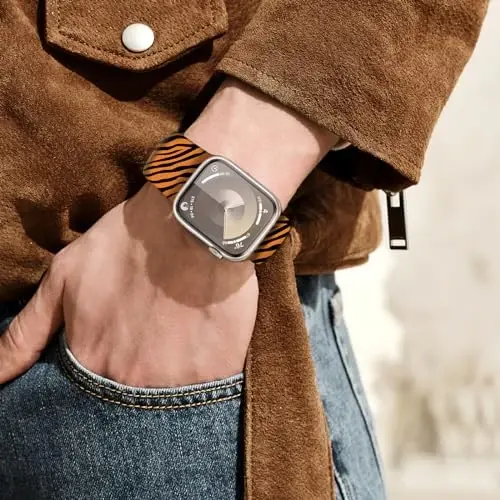 Apple Watch Band 38mm 40mm 41mm Ayollar Erkaklar uchun Sport Soat Tasmalari, iWatch Series 7 6 5 4 3 2 1 SE(G) uchun Moslashuvchan Yumshoq Silikon Almashtiriladigan Smartwatch Bilaguzugi - 5