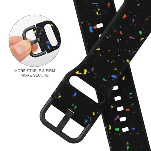 Apple Watch Bandlariga mos keladigan sport bandi 49mm 46mm 45mm 44mm 42mm 41mm 40mm 38mm, iWatch Series 11 10 9 8 7 6 5 4 3 2 1 SE Ultra ayollar erkaklar uchun klassik qisqichli yumshoq silikon almashtirish tasmasi - RECOPPA (1)