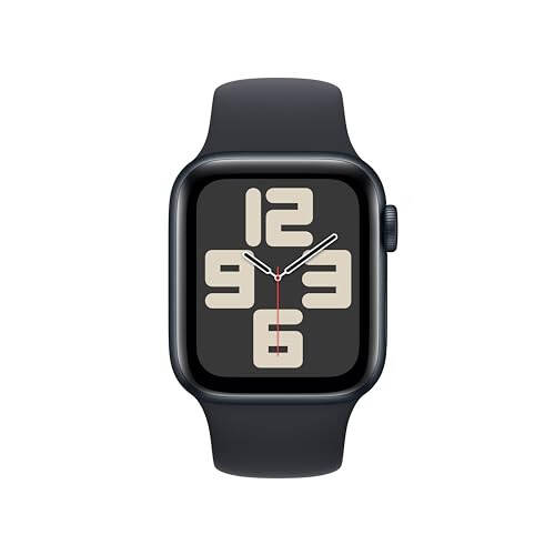 Apple Watch SE (2. Nesil) [GPS 40mm] Gece Mavisi Alüminyum Kasa ve Gece Mavisi Spor Bant S/M ile Akıllı Saat. Fitness ve Uyku Takibi, Çarpışma Algılama, Kalp Atış Hızı Monitörü - 2