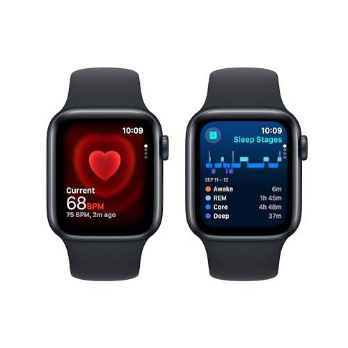 Apple Watch SE (2. Nesil) [GPS 40mm] Gece Mavisi Alüminyum Kasa ve Gece Mavisi Spor Bant S/M ile Akıllı Saat. Fitness ve Uyku Takibi, Çarpışma Algılama, Kalp Atış Hızı Monitörü - 4