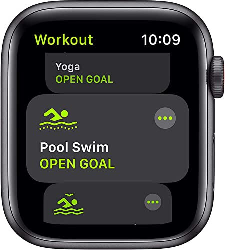 Apple Watch SE (GPS, 40mm) - Kosmik kulrang alyuminiy korpus bilan Midnight Sport Band (Yangilangan) - 10