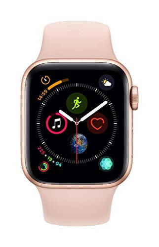 Apple Watch Series 4 (GPS + Cellular, 40MM) - Gold Aluminum Case with Pink Sand Sport Band (Renewed) - 2