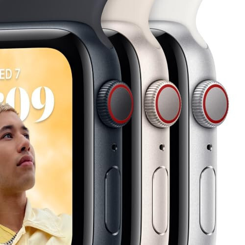 Apple Watch Series 4 (GPS + Cellular, 40MM) - Kosmik qora alyuminiy korpus bilan qora sport tasmasi (Yangilaydi) - 6