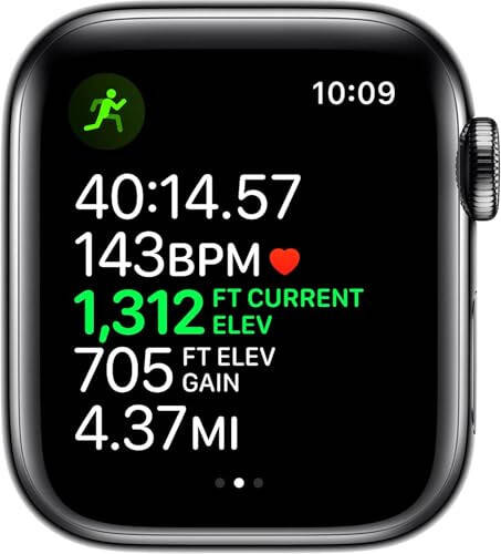 Apple Watch Series 4 (GPS + Hücresel, 44MM) - Uzay Siyahı Paslanmaz Çelik Kasa Siyah Spor Bantlı (Yenilenmiş) - 4