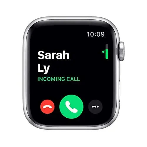 Apple Watch Series 5 (GPS, 40 MM) - Kumush Alyuminiy Korpus Oq Sport Tasmasi bilan (Yangilangan) - 4