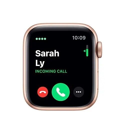 Apple Watch Series 5 (GPS + Cellular, 40MM) - Oltin Alyuminiy Korpusli Push Sport Tasmasi bilan (Yangilangan) - 3