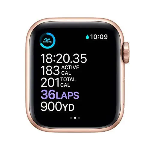 Apple Watch Series 6 (GPS, 40mm) - Oltin Alyuminiy Korpus bilan Pushti Qum Sport Band (Yangi) - 4