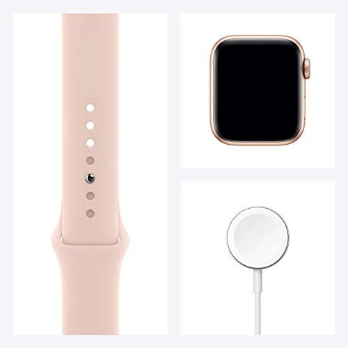 Apple Watch Series 6 (GPS, 40mm) - Oltin Alyuminiy Korpus bilan Pushti Qum Sport Band (Yangi) - 7