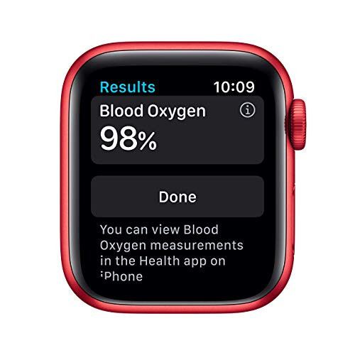 Apple Watch Series 6 (GPS + Cellular, 40mm) - (Product) RED Aluminum Case with RED Sport Band (Renewed) - 3