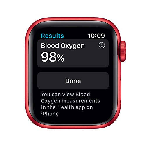 Apple Watch Series 6 (GPS + Cellular, 40mm) - (Product) RED Aluminum Case with RED Sport Band (Renewed) - 3