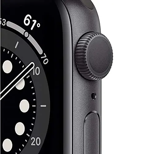Apple Watch Series 6 (GPS + Cellular, 40mm) - Space Gray Aluminum Case with Black Sport Band (Renewed) - Apple (1)