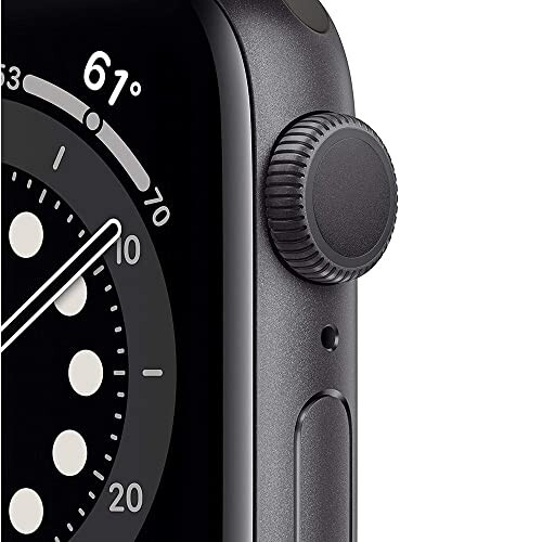 Apple Watch Series 6 (GPS + Hücresel, 44mm) - Uzay Grisi Alüminyum Kasa Siyah Spor Bantlı (Yenilenmiş) - 9