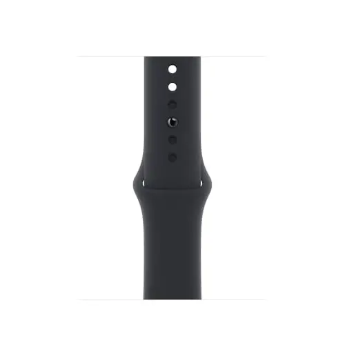 Apple Watch Series 8 [GPS, 41mm] - Midnight Aluminum Case with Midnight Sport Band, M/L (Renewed) - 3