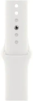 Apple Watch Series 8 [GPS, 41mm] - Silver Aluminum Case with White Sport Band - S/M (Renewed) - 4