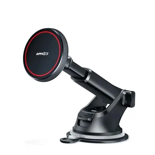 APPS2Car Compatible for MagSafe Car Mount - Designed for iPhone 17/16/15/14/13/12 MagSafe Case - 1