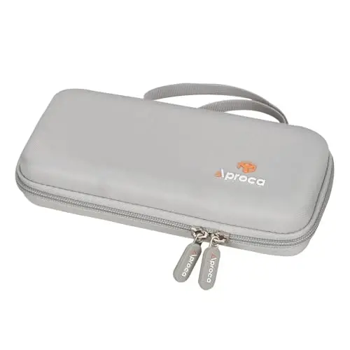 Aproca Grey Hard Storage Portable Case, for Casio fx-9750GIII, Standard Graphing Calculator (Case Only) - 6