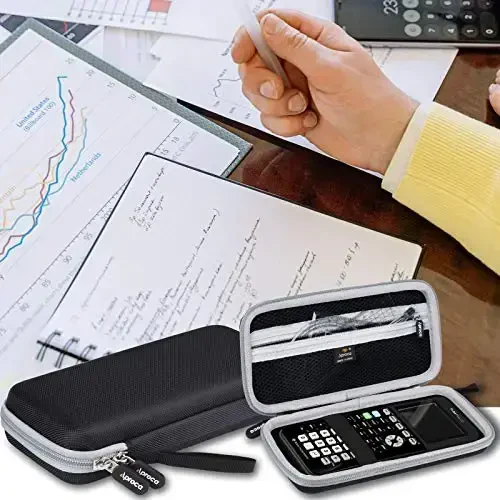 Aproca Kalkulyator G'ilofi Texas Instruments TI-84 Plus CE/Casio fx-9750GIII Standart Grafik Kalkulyatori bilan mos keladi (Faqat G'ilof) - 4