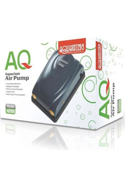 Aq908 Dual Outlet Aquarium Air Pump 2x4 L/min 5 W - 2