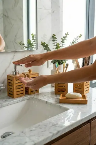 Aqua - Banyo Seti B0261 - Bej - 6