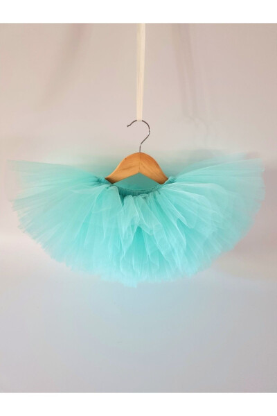 AQUA GREEN/MINT TUTU SKIRT (Fluffy Dream Tulle) - 2