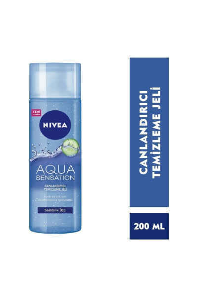 Aqua Sensation Canlandırıcı Yüz Temizleme Jeli 200 ml - 1