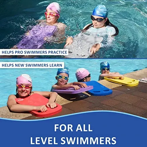 Aquapella Swimming Kickboard - One Size Fits All - A Great Training Aid for Children and Adults - 5