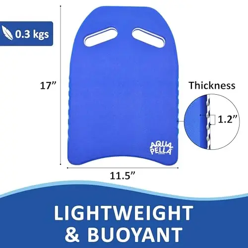Aquapella Yüzme Kickboard'u - Tek Beden Herkese Uyar - Çocuklar ve Yetişkinler için Harika Bir Eğitim Yardımı - 3