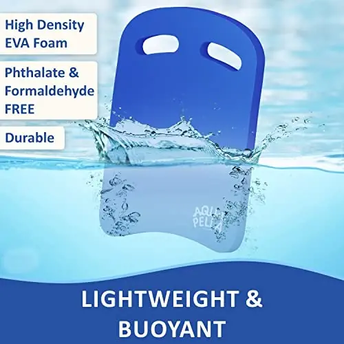 Aquapella Yüzme Kickboard'u - Tek Boyut Herkese Uyar - Çocuklar ve Yetişkinler için Harika Bir Eğitim Yardımı - 4