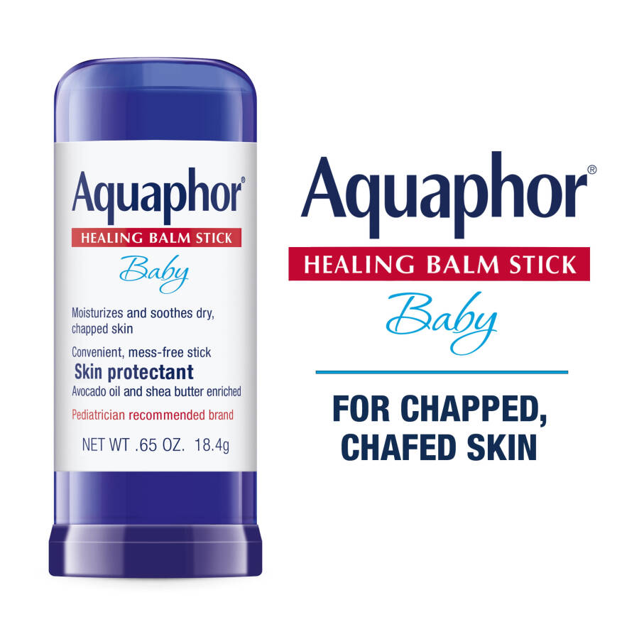 Aquaphor Baby Healing Balm Stick bilan avokado moyi va shea sariyog'i, 0,65 untsiya - 26