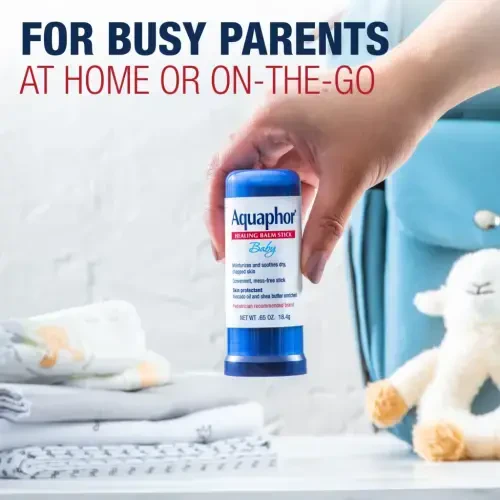 Aquaphor Baby Healing Balm Stick With Avocado Oil and Shea Butter, 0.65 Oz - 11