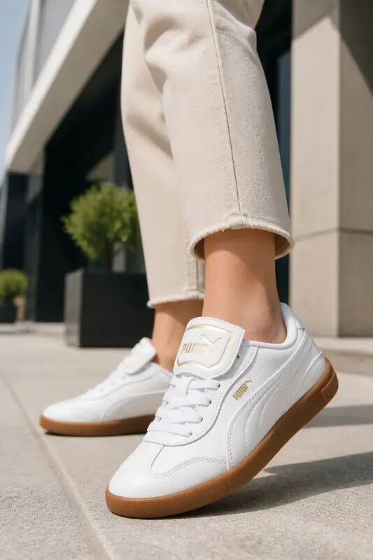 AR-1531 Beyaz Kadın Günlük Sneaker Comfort Casual Anatomik Spor Ayakkabı - Beyaz-3271 - PUMA