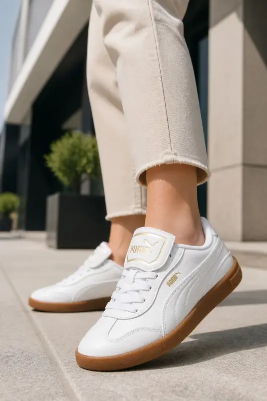 AR-1531 Beyaz Kadın Günlük Sneaker Comfort Casual Anatomik Spor Ayakkabı - Beyaz-3271 - 1