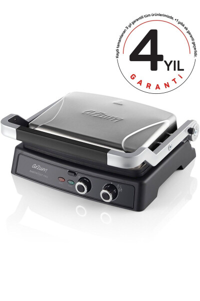 Ar2044 Inx Kantintost Stainless Steel Pro Grill And Toaster - ARZUM