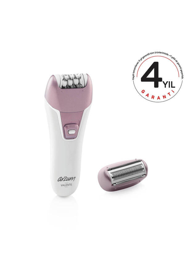 Ar5059 Valente Rechargeable Epilator - White - 1