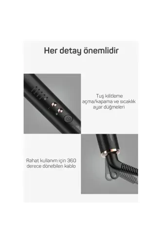 AR5068 Superstar Touch Soch To'g'rilovchi Cho'tka - Qora - 8