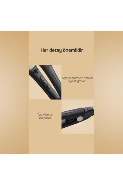 Ar5081 Prostyle Gold Keng Seramik Plastinka Soch To'g'rilovchi - 6