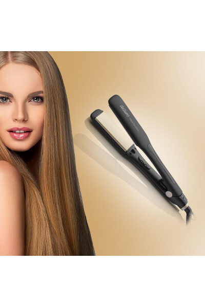 Ar5081 Prostyle Gold Wide Ceramic Plate Hair Straightener - 15