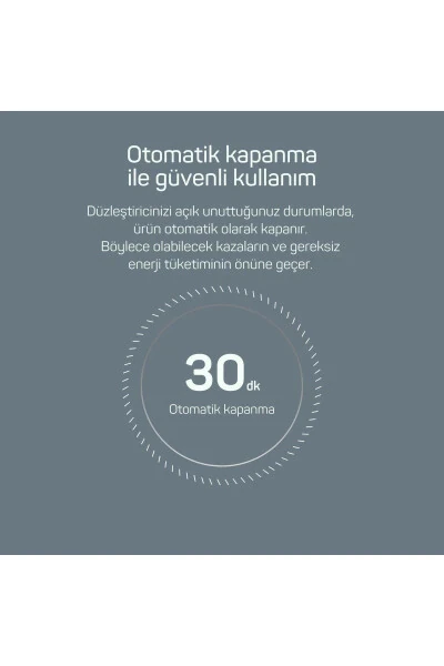 Superstar Pro Saç Düzleştirici Fırça 5 Sıcaklık Ayarı Okyanus - AR5082-O - 8