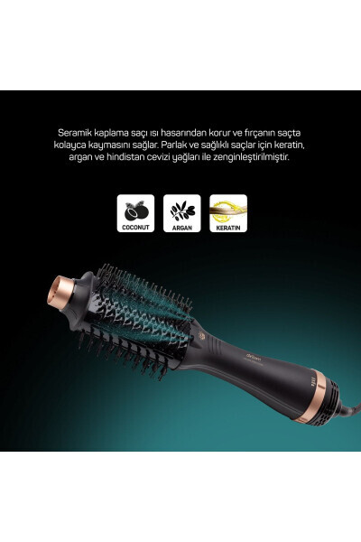 Ar5083 Volume Pro Ultra Havo Yordamida Sochni Shakillantirish Tarag'i - Qora - 3