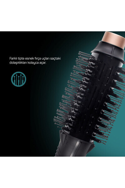 Ar5083 Volume Pro Ultra Havo Yordamida Sochni Shakillantirish Tarag'i - Qora - 6