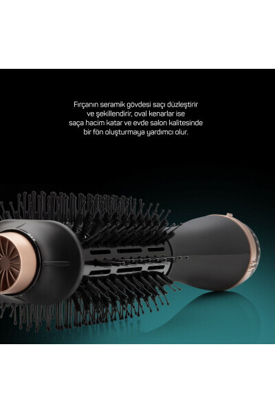 Ar5083 Volume Pro Ultra Havo Yordamida Sochni Shakillantirish Tarag'i - Qora - 7